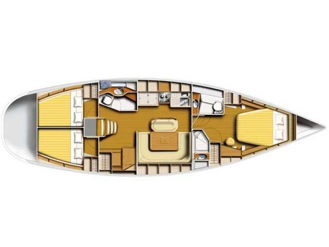 Book yachts online - sailboat - Harmony 47 - Helena IV - rent