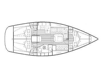 Book yachts online - sailboat - Bavaria 35 Cruiser - Alba - rent