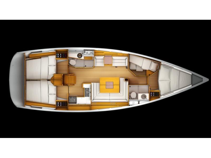 Book yachts online - sailboat - Sun Odyssey 439 - No name - rent