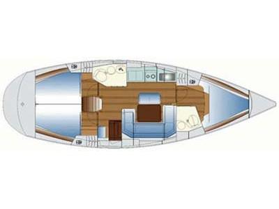 Book yachts online - sailboat - Bavaria 40 - Salty Baby - rent