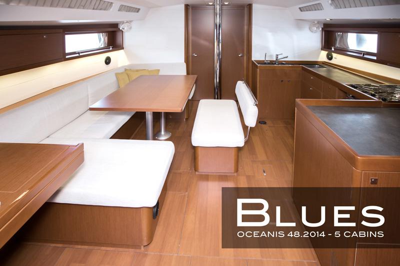 Book yachts online - sailboat - Oceanis 48 (5 cabins) - Blues - rent