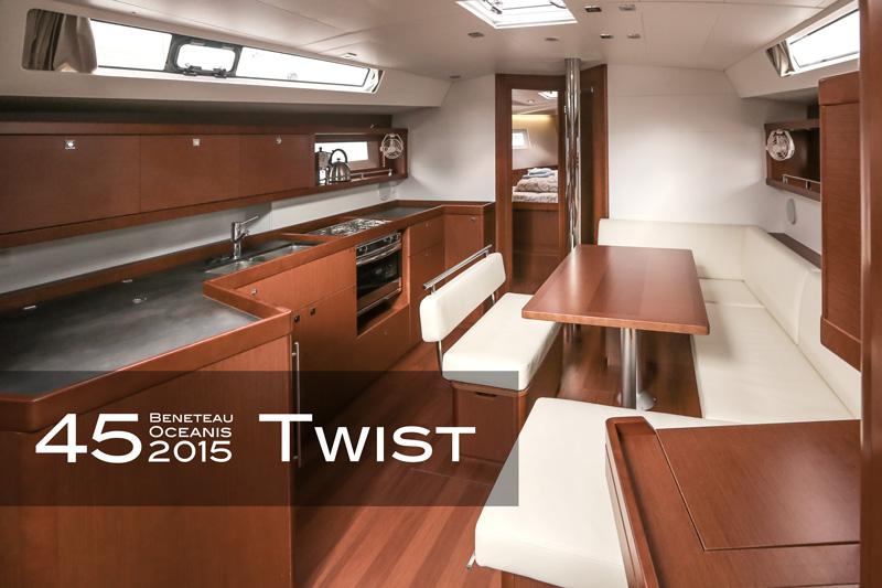 Book yachts online - sailboat - Oceanis 45 (4 cabs) - Twist - rent