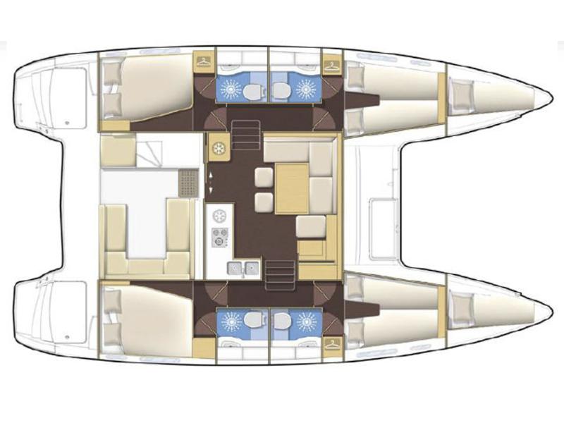 Book yachts online - catamaran - Lagoon 400 S2 - NN - rent