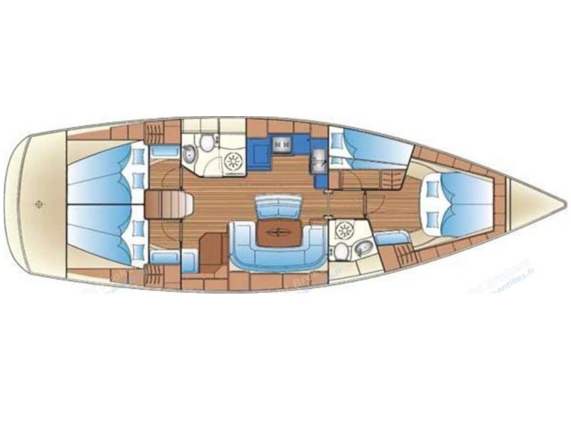 Book yachts online - sailboat - Bavaria 46 Cruiser - Sail Pollux - rent