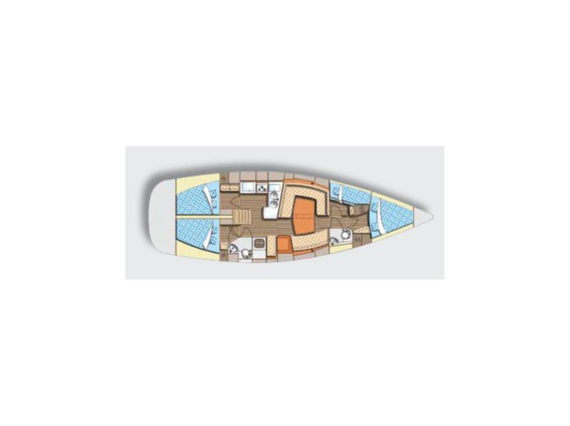 Book yachts online - sailboat - Elan 434 Impression - Aline - rent