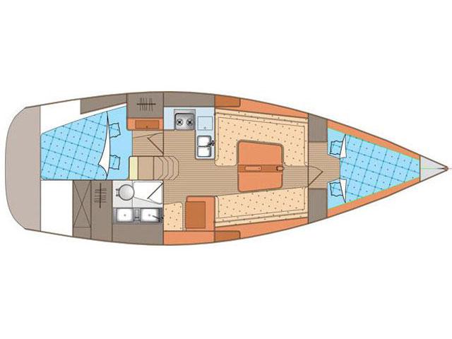 Book yachts online - sailboat - Elan 340 - M&amp;M - rent