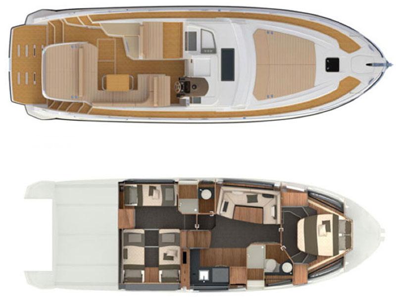 Book yachts online - motorboat - Azimut 43 - AMBRA - rent
