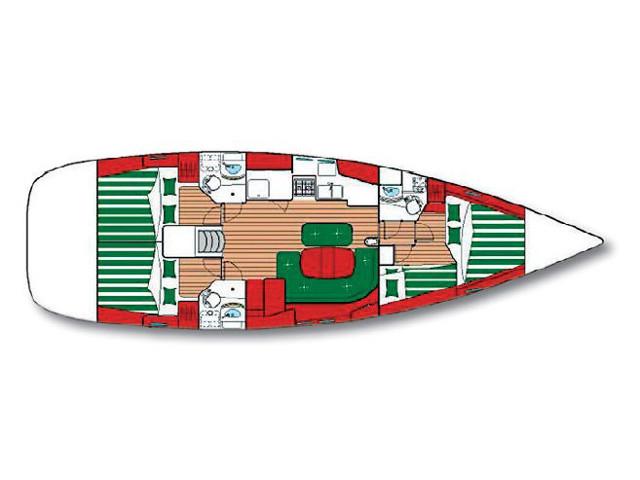 Book yachts online - sailboat - Oceanis 473 C - WOTAN - rent
