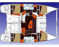 Book yachts online - catamaran - Lipari 41 - Lionheart - rent