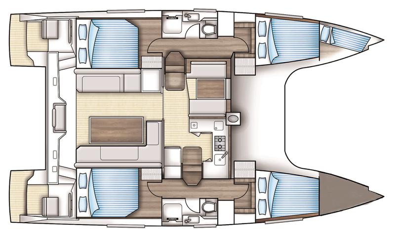 Book yachts online - catamaran - Nautitech Open 40 - Amara - rent
