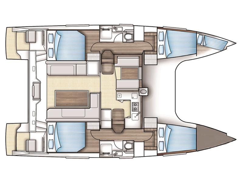 Book yachts online - catamaran - Nautitech Open 40 - Amara - rent