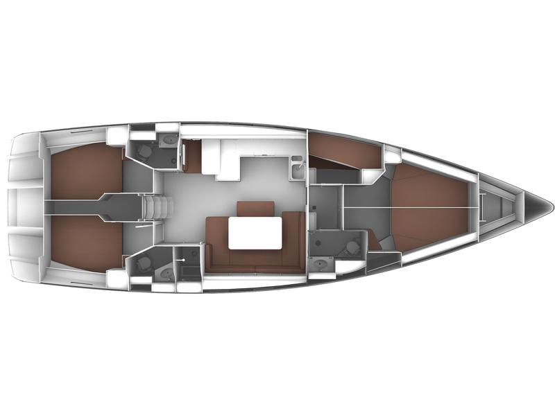 Book yachts online - sailboat - Bavaria Cruiser 51 - Alissa - rent
