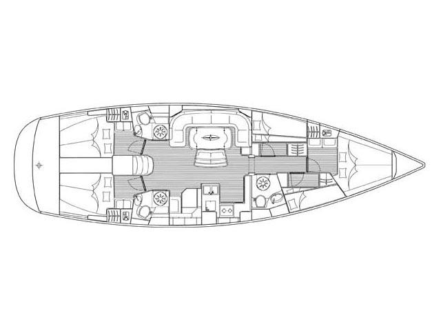 Book yachts online - sailboat - Bavaria 50 Cruiser/4cbs - EC- 504-06-G - rent