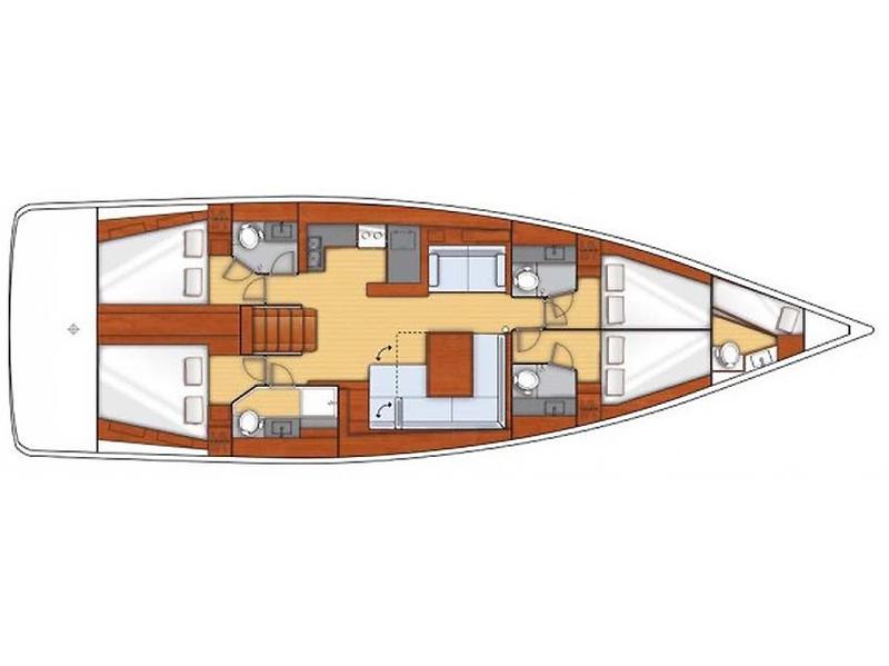 Book yachts online - sailboat - Oceanis 55 - EC- O55-15-F - rent