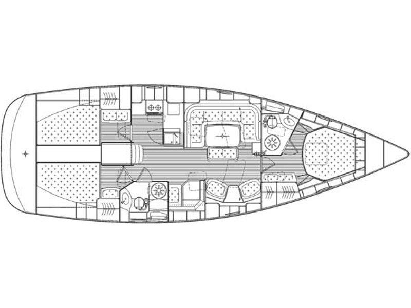 Book yachts online - sailboat - Bavaria 44 Vision - EC- 44V-07-G - rent