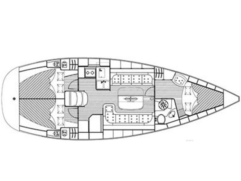 Book yachts online - sailboat - Bavaria 37 Cruiser - EC- 37B-07-CR - rent