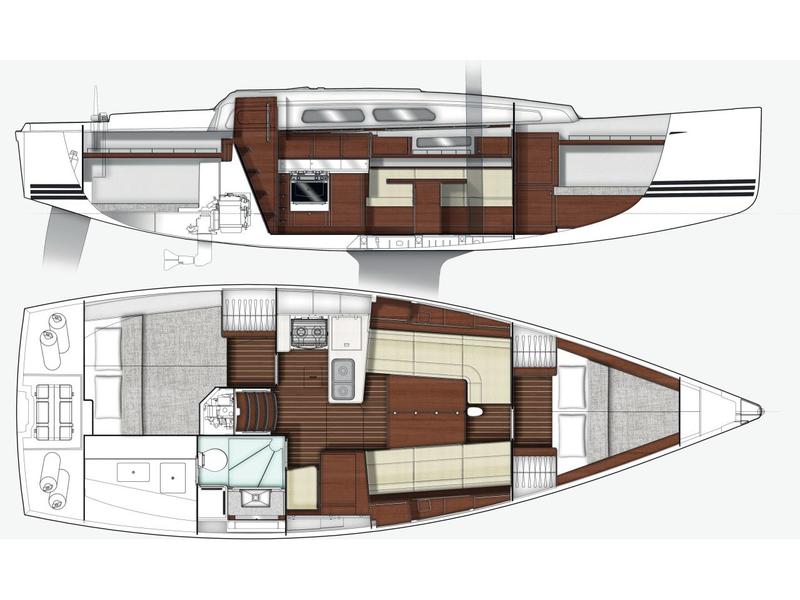 Book yachts online - sailboat - Xc 35 (2018) - LADY X  - rent