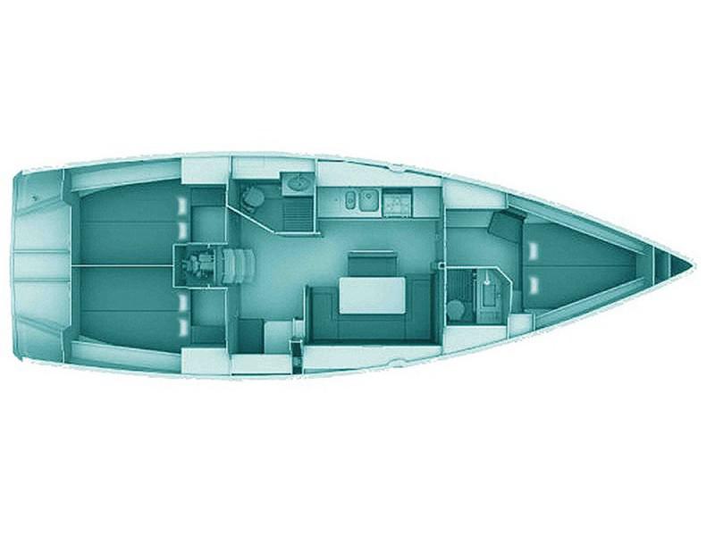 Book yachts online - sailboat - Bavaria Cruiser 40 - Enrica - rent