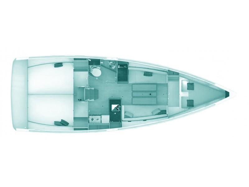 Book yachts online - sailboat - Sun Odyssey 349 - Ferousa - rent