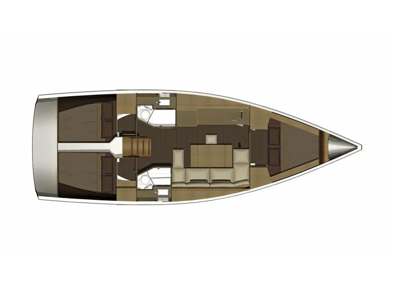 Book yachts online - sailboat - Dufour 382 GL - Avanti - rent