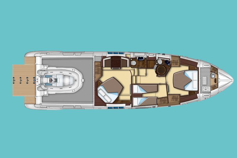 Book yachts online - motorboat - Azimut 55 S - Mini Too - rent