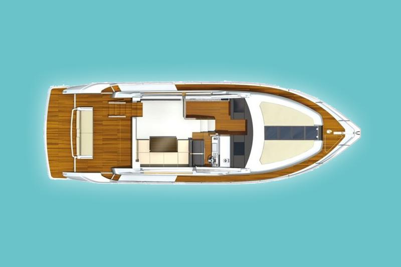 Book yachts online - motorboat - Fairline Squadron 42 - Solitaire - rent