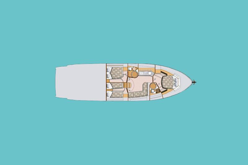 Book yachts online - motorboat - Azimut Atlantis 54 - Moonraker - rent