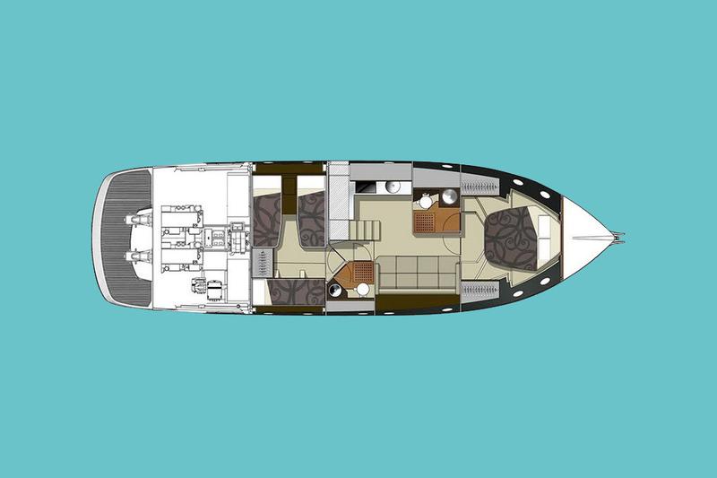 Book yachts online - motorboat - Cranchi M44 HT - Fellow II - rent