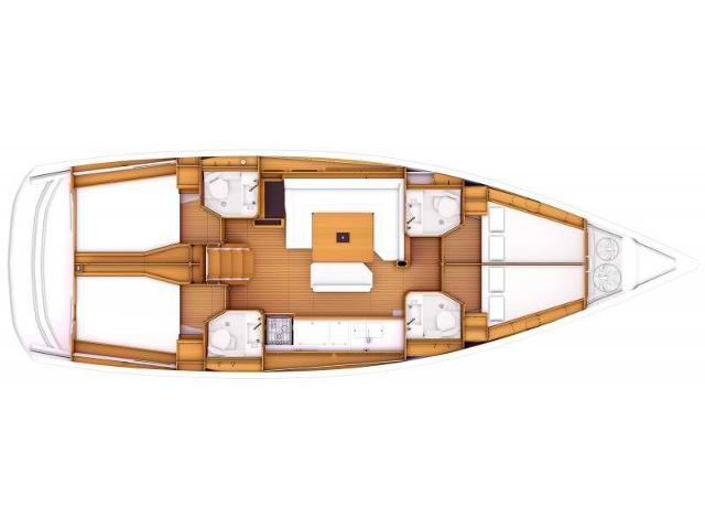 Book yachts online - sailboat - Sun Odyssey 469 - Bana Bioletta 5 - rent
