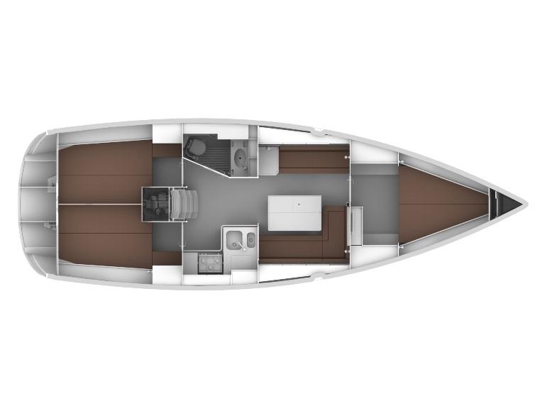 Book yachts online - sailboat - Bavaria Cruiser 36 - AMIGA 3 - rent