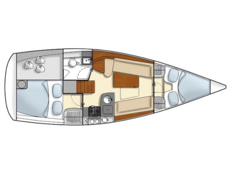 Book yachts online - sailboat - Hanse 325 - Josefin - rent