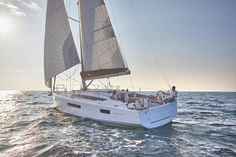 Book yachts online - sailboat - Sun Odyssey 410 - GEVA X - rent