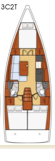 Book yachts online - sailboat - Oceanis 38.1 - PHILYRA  - rent