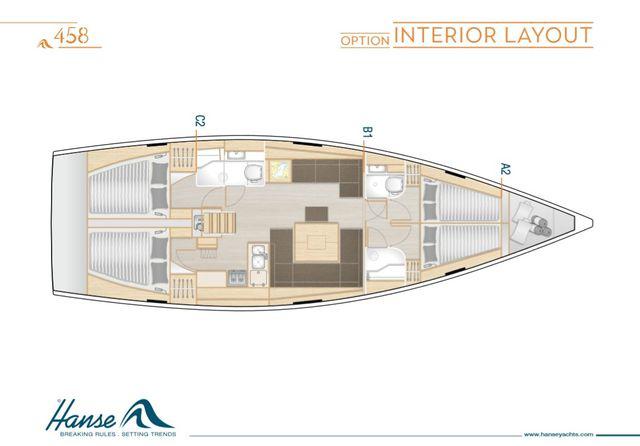 Book yachts online - sailboat - Hanse 458 - ECLIPSE - rent