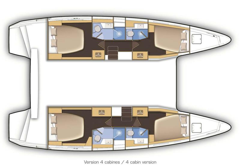 Book yachts online - catamaran - Lagoon 42 A/C &amp; GEN. - WIND WHISPER  - rent