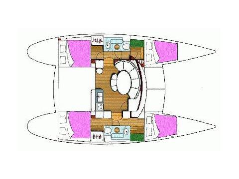 Book yachts online - catamaran - Lagoon 380 S2 - Cataki - rent