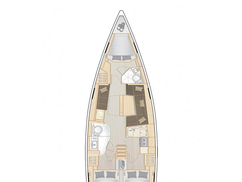 Book yachts online - sailboat - Hanse 418 - AZUR - rent