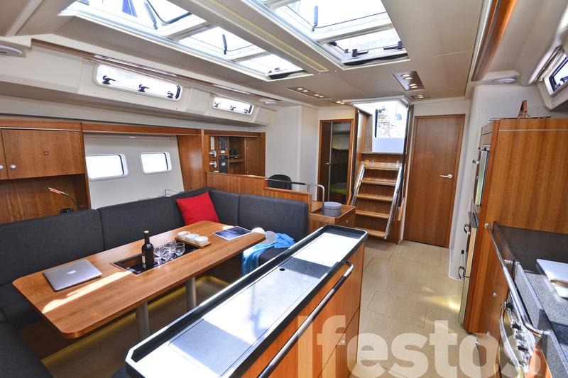Book yachts online - sailboat - Hanse 575 AC &amp; GEN - Ifestos - rent