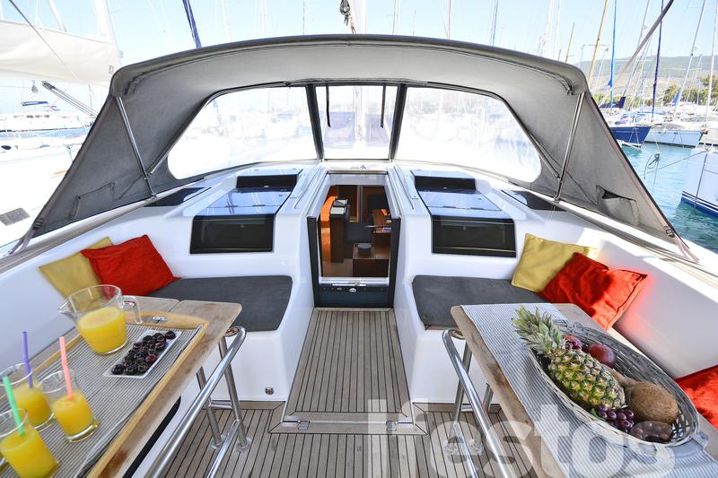 Book yachts online - sailboat - Hanse 575 AC &amp; GEN - Ifestos - rent