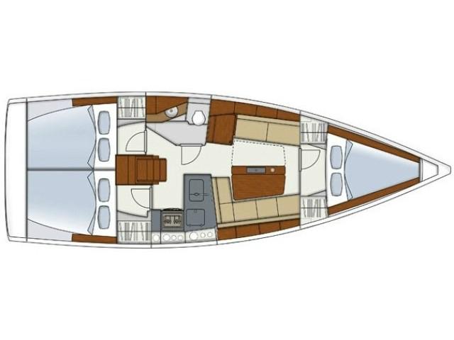 Book yachts online - sailboat - Hanse 345 - Heijo - rent