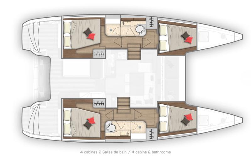 Book yachts online - catamaran - Lagoon 40 - THALASEA - rent