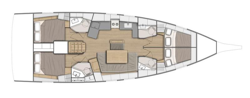 Book yachts online - sailboat - Oceanis 46.1 - ALMYRA - rent