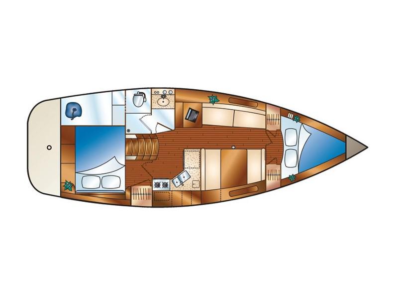 Book yachts online - sailboat - Hunter 31 - Itaca - rent