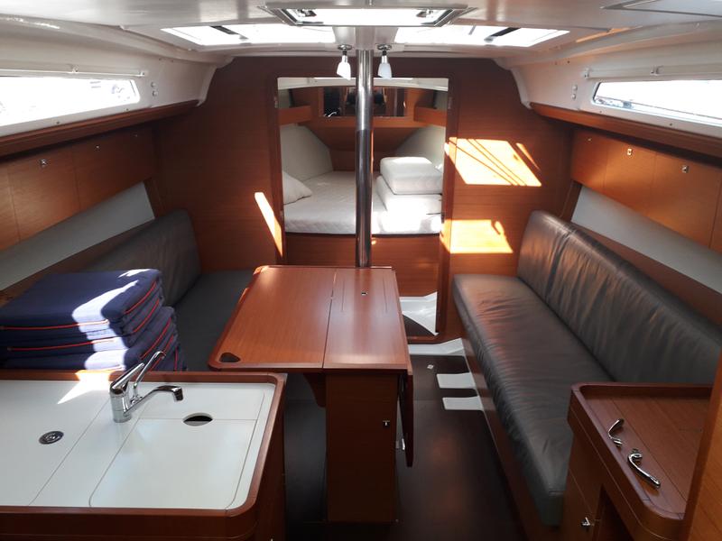 Book yachts online - sailboat - Dufour 360 GL - Happy Planet - rent