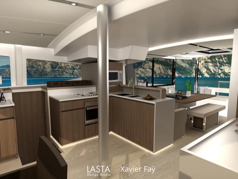 Book yachts online - catamaran - Bali 4.8 - Olea Crewed Elegant Pack - rent
