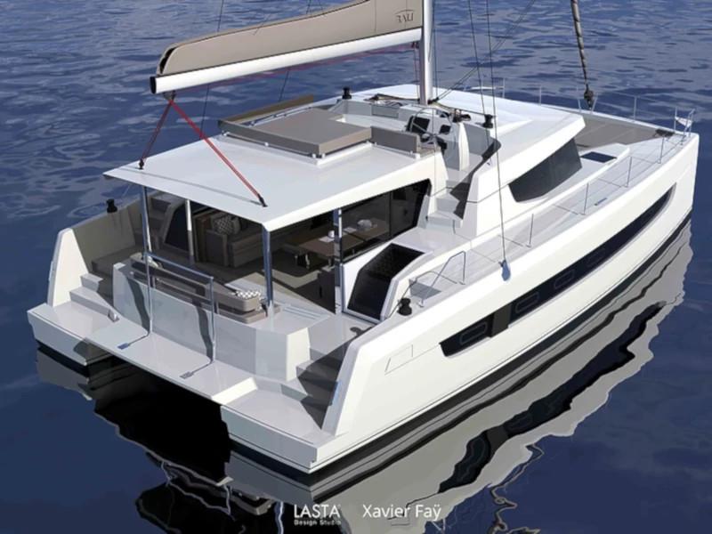 Book yachts online - catamaran - Bali 4.8 - Olea Crewed Elegant Pack - rent