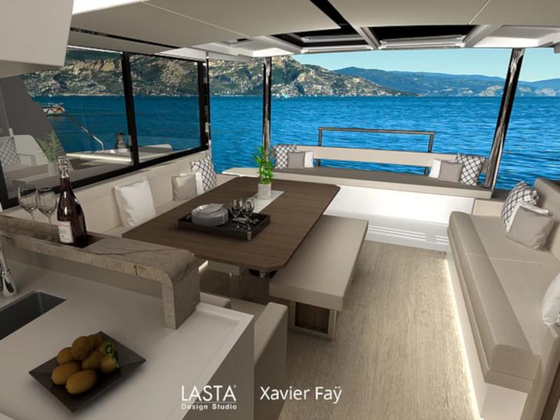 Book yachts online - catamaran - Bali 4.8 - Olea Crewed Elegant Pack - rent