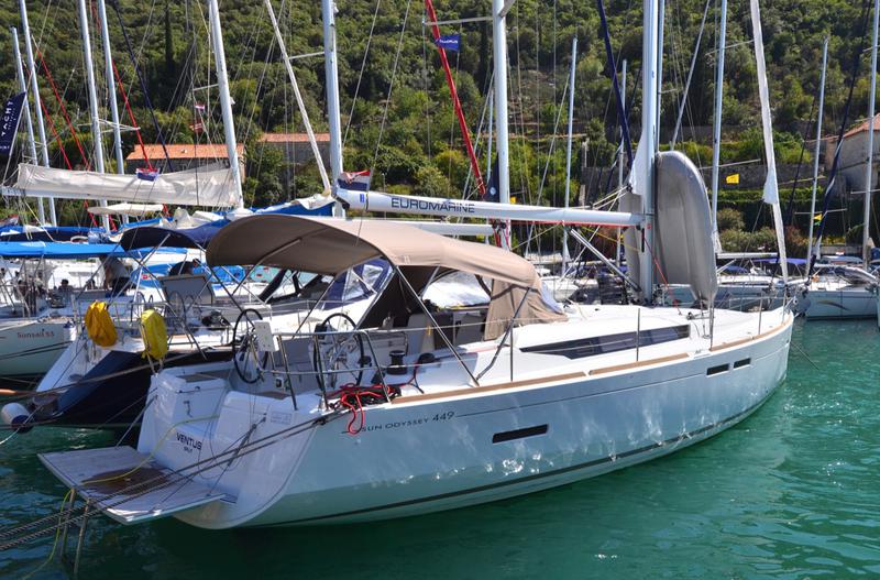 Book yachts online - sailboat - Sun Odyssey 449 - Ventus - rent