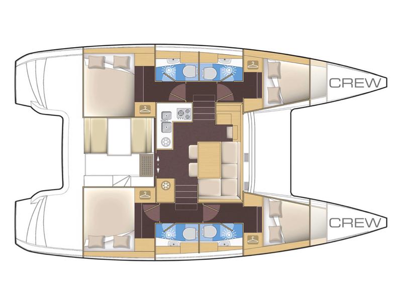 Book yachts online - catamaran - Lagoon 39 - Bakus - rent