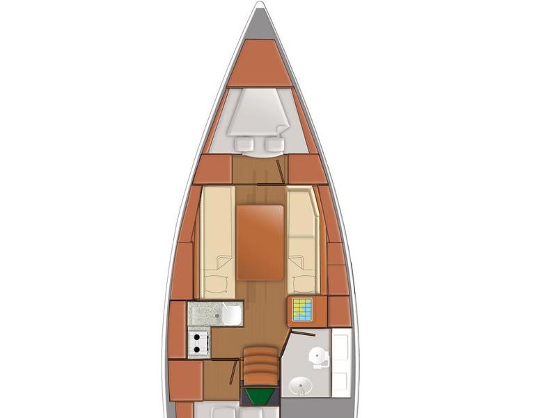 Book yachts online - sailboat - Sun Odyssey 319 - Spider Kiss - rent